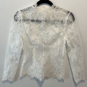 Ivory Lace Top